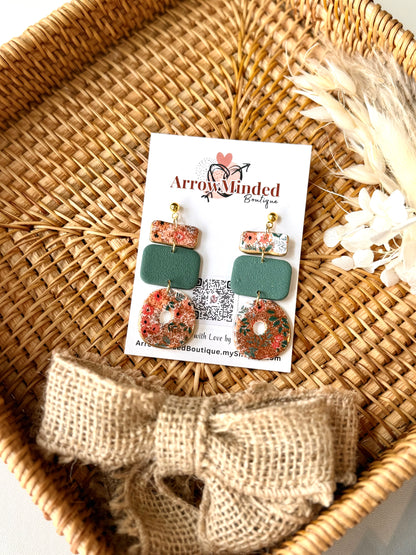 Handmade Emerald Bloom Statement Collection