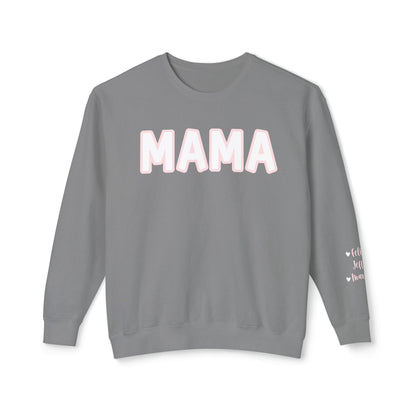 Custom Sleeve Mama Sweatshirt