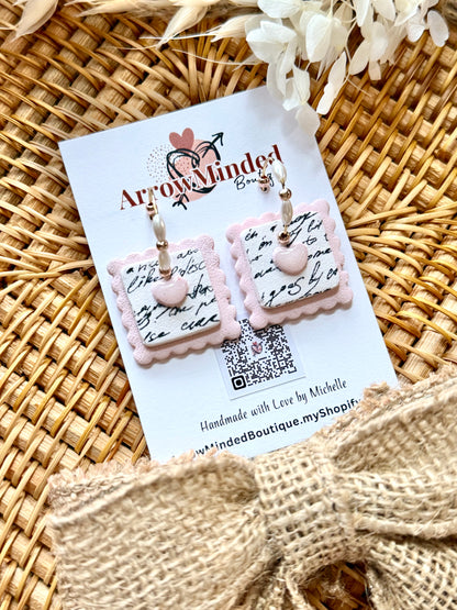 Handmade Love Day Postage Stamp Hoops