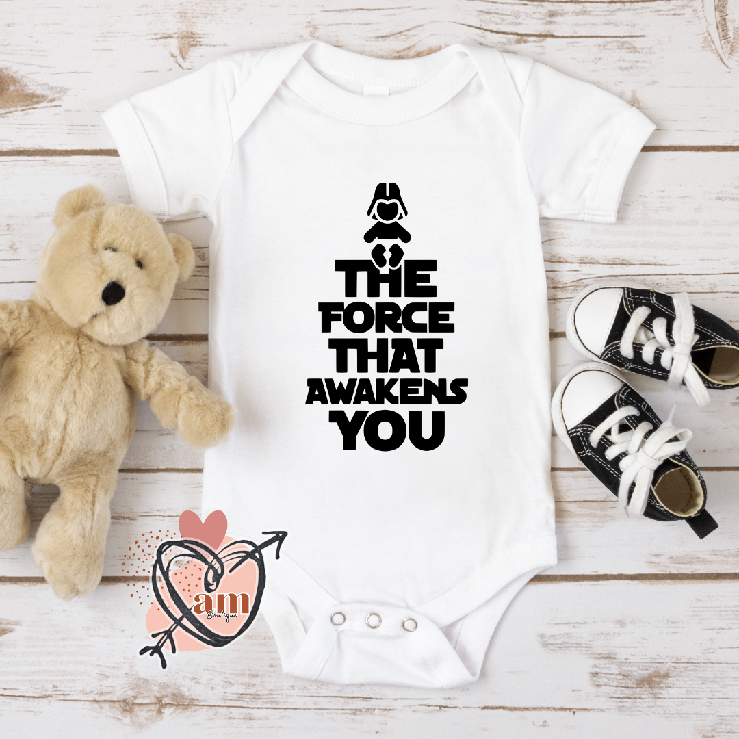 Baby Bodysuit "The Force that Awakens You"
