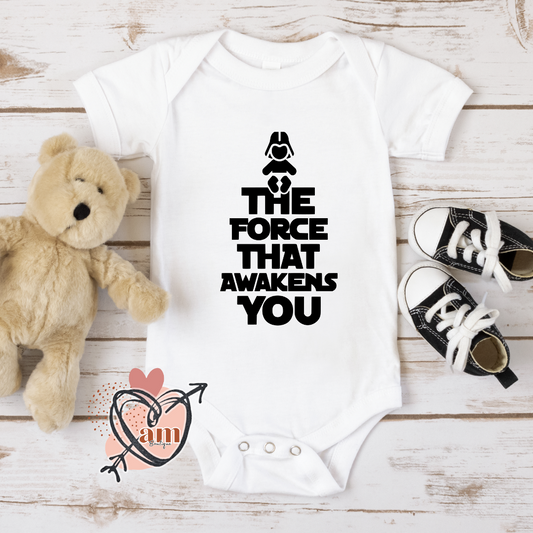 Baby Bodysuit "The Force that Awakens You"