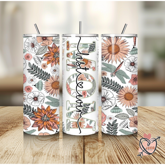 Best Mom Ever Floral Skinny Tumbler, 20 oz