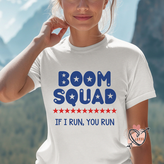 Boom Squad 4th of July Tee