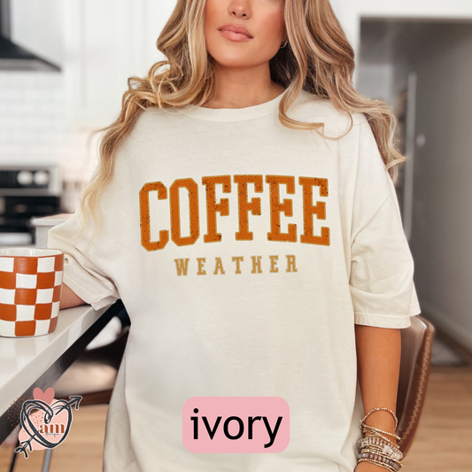 Vintage Coffee Weather Shirt