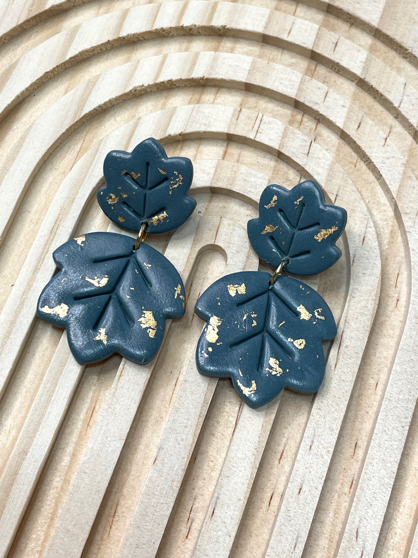 Handmade Autumn’s Fall Leaf Dangles