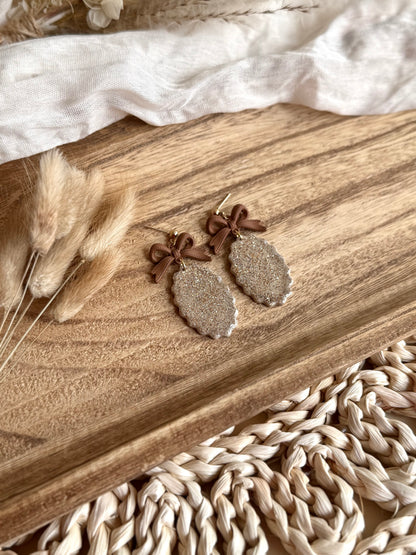 Handmade Wild Charming Bow Earrings
