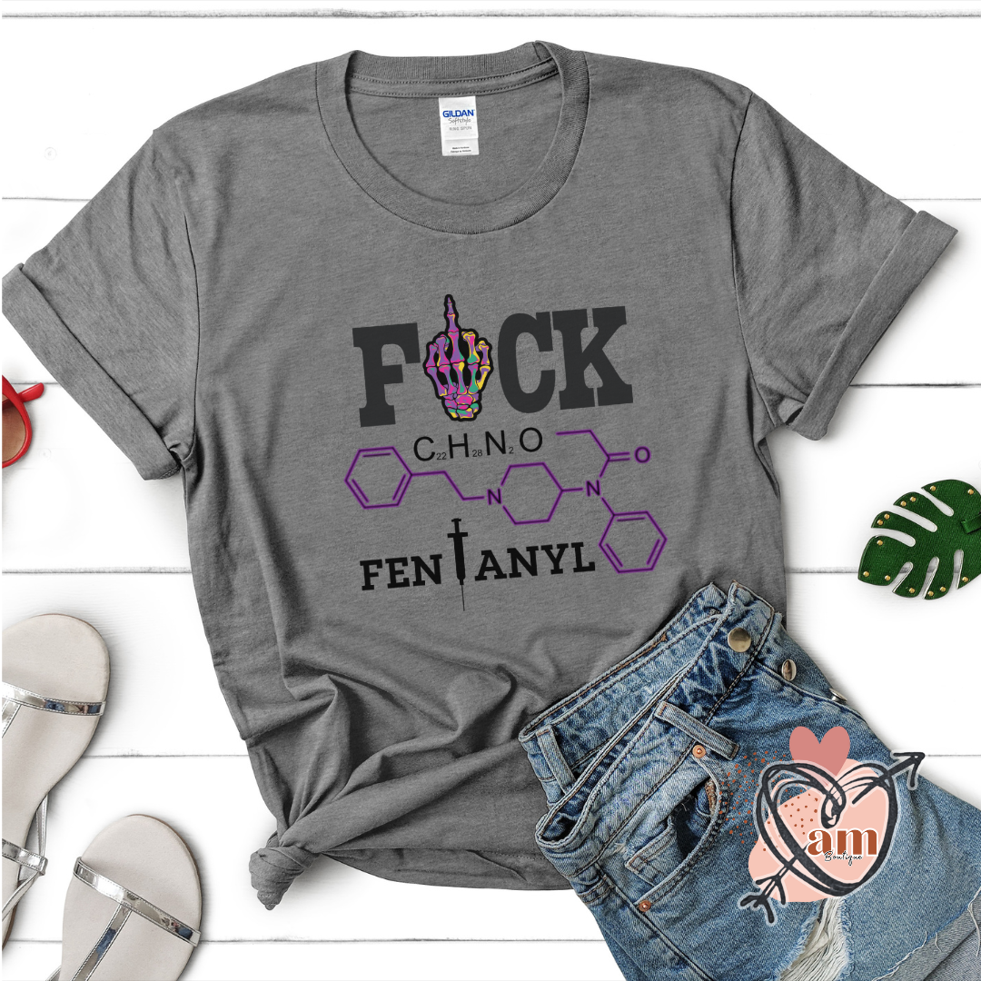 F*ck Fentanyl Chemical Makeup Recovery Shirt