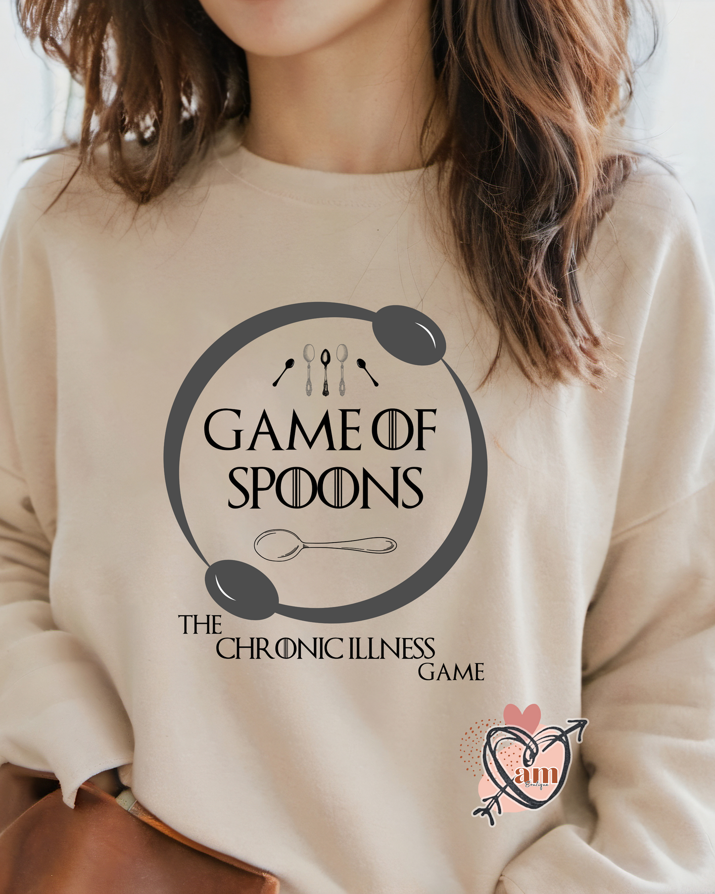 Game of Spoons - Chronic Illness Warrior Softstyle Sweatshirt