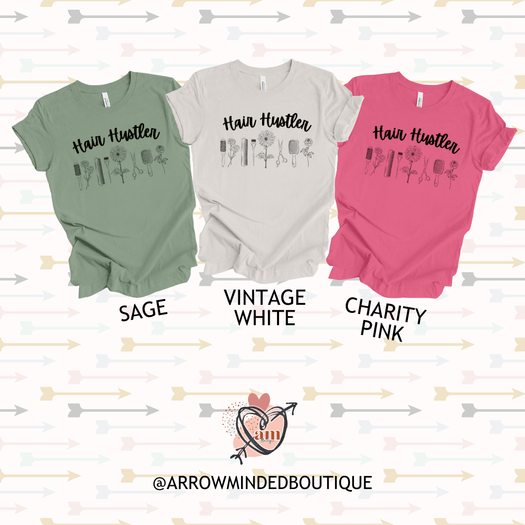 Hairstylist Hair Hustler Shirt