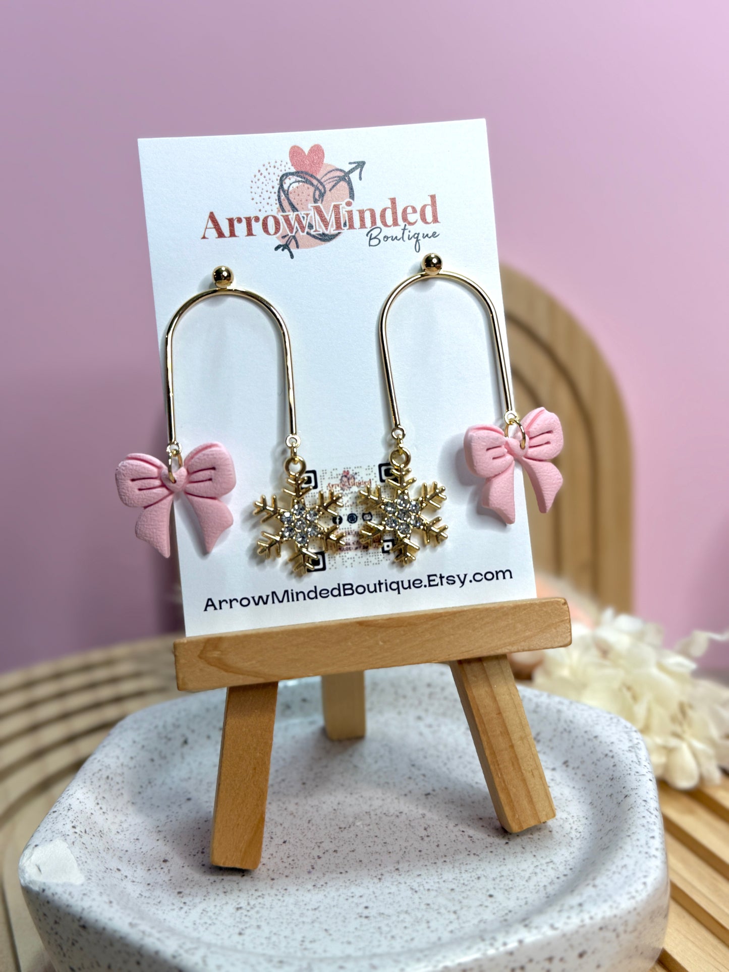 Handmade Festive Christmas Dangles