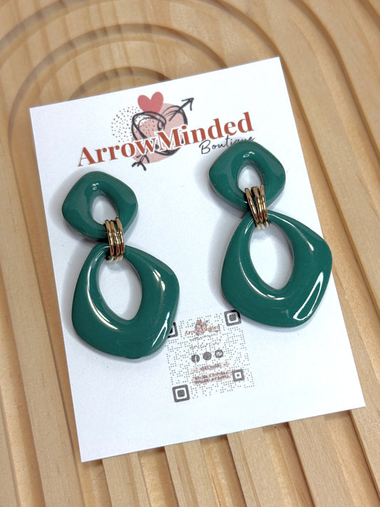 Handmade Simple Yet Fun Organic Shaped Dangles