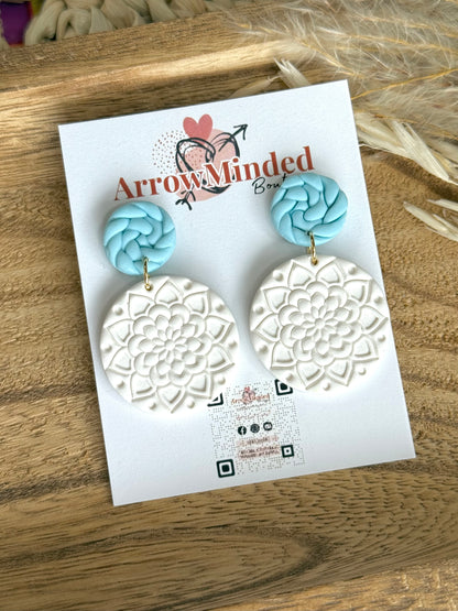 Handmade Neon & Neutral Boho Brights Earrings