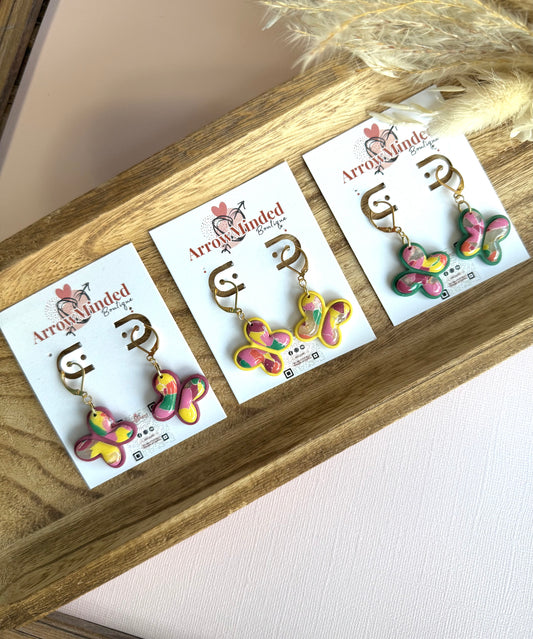 Handmade Boho Bold Butterflies