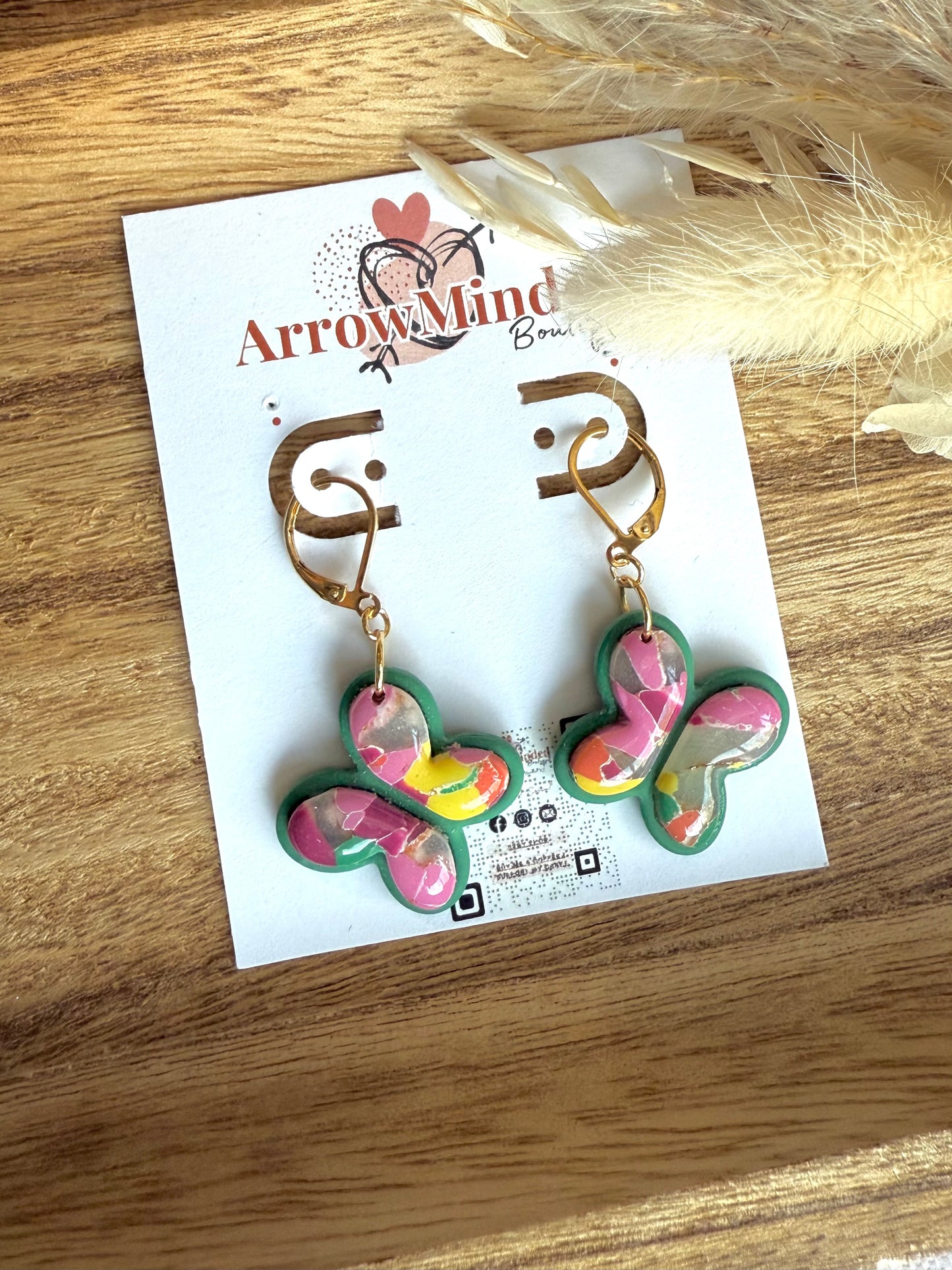 Handmade Boho Bold Butterflies