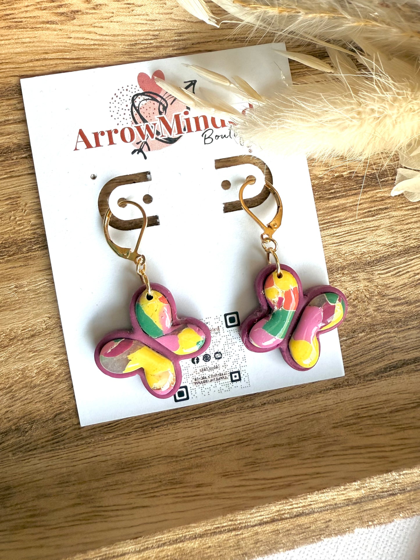 Handmade Boho Bold Butterflies