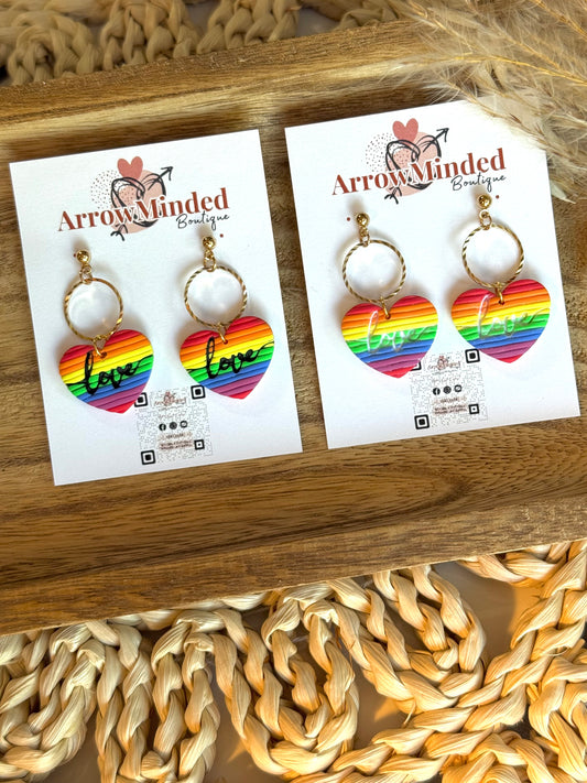 Handmade Love Out Loud Earrings