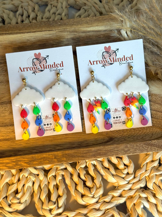 Handmade Proud Cloud Earrings