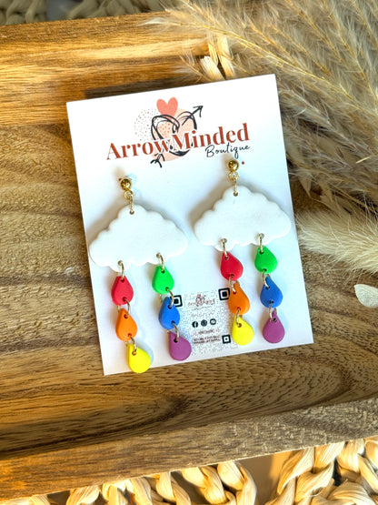 Handmade Proud Cloud Earrings