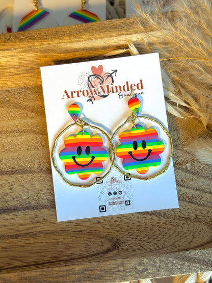 Handmade Flower Power Earrings