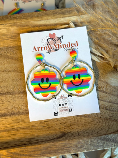 Handmade Flower Power Earrings