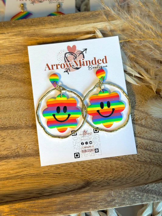 Handmade Flower Power Earrings