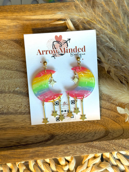 Handmade Moonlight Magic Earrings