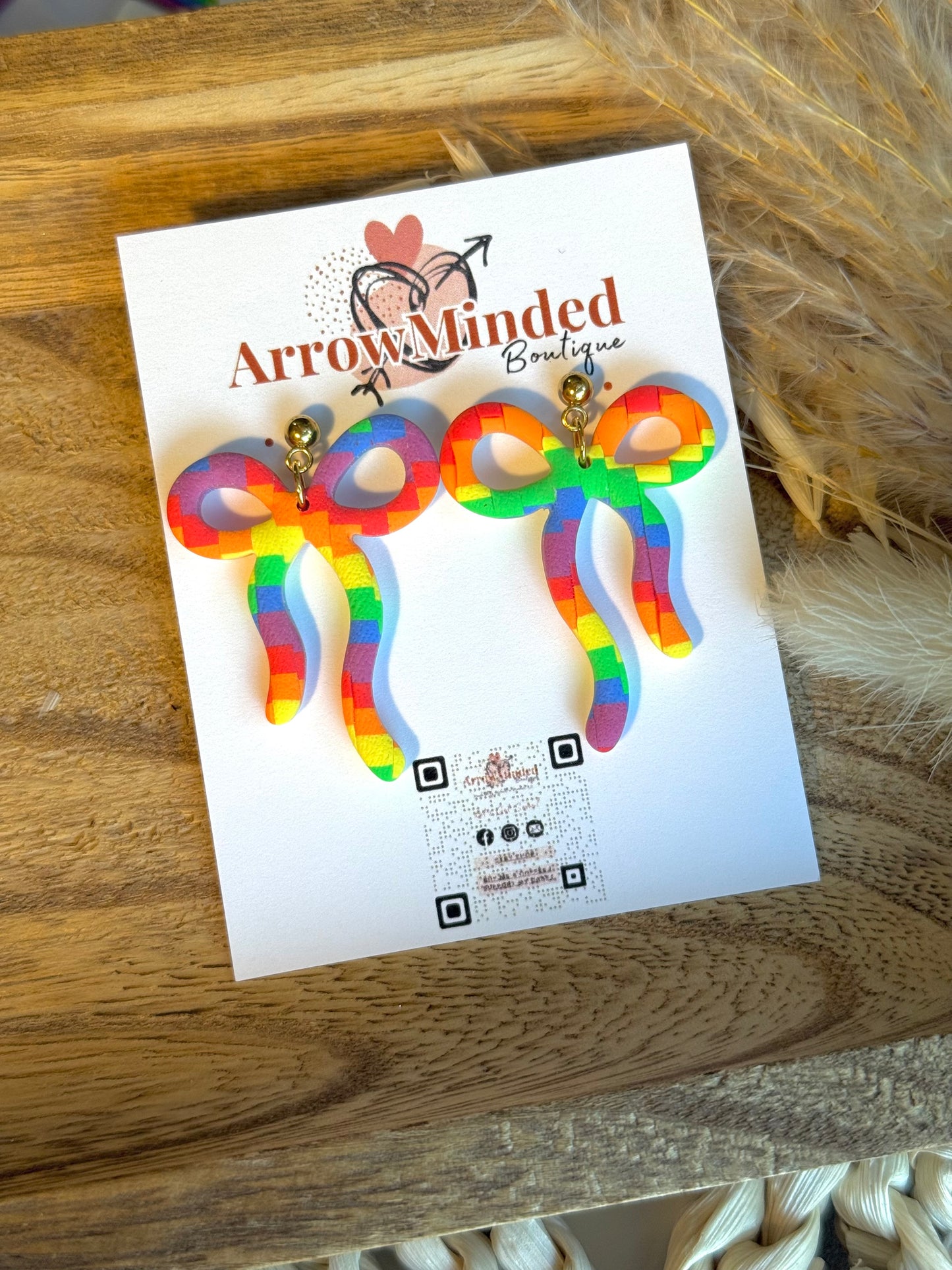 Handmade Love Loop Earrings