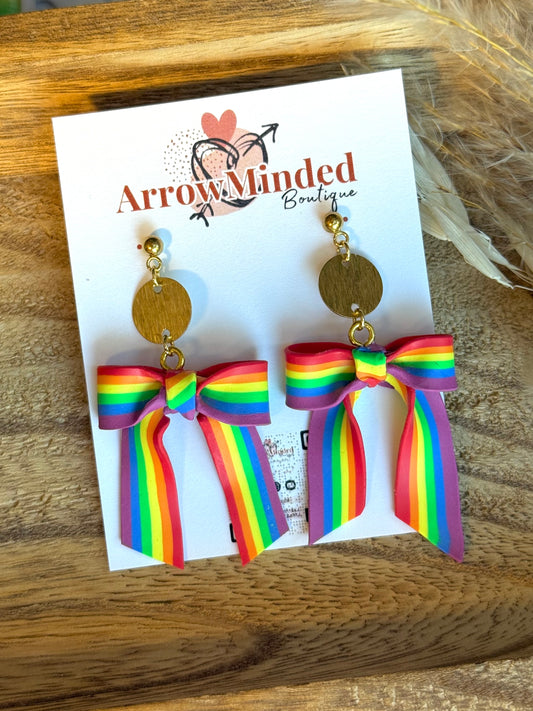 Handmade Rain-Bows of Love Earrings