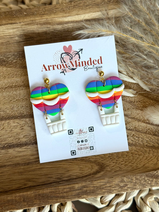 Handmade High on Pride Earrings