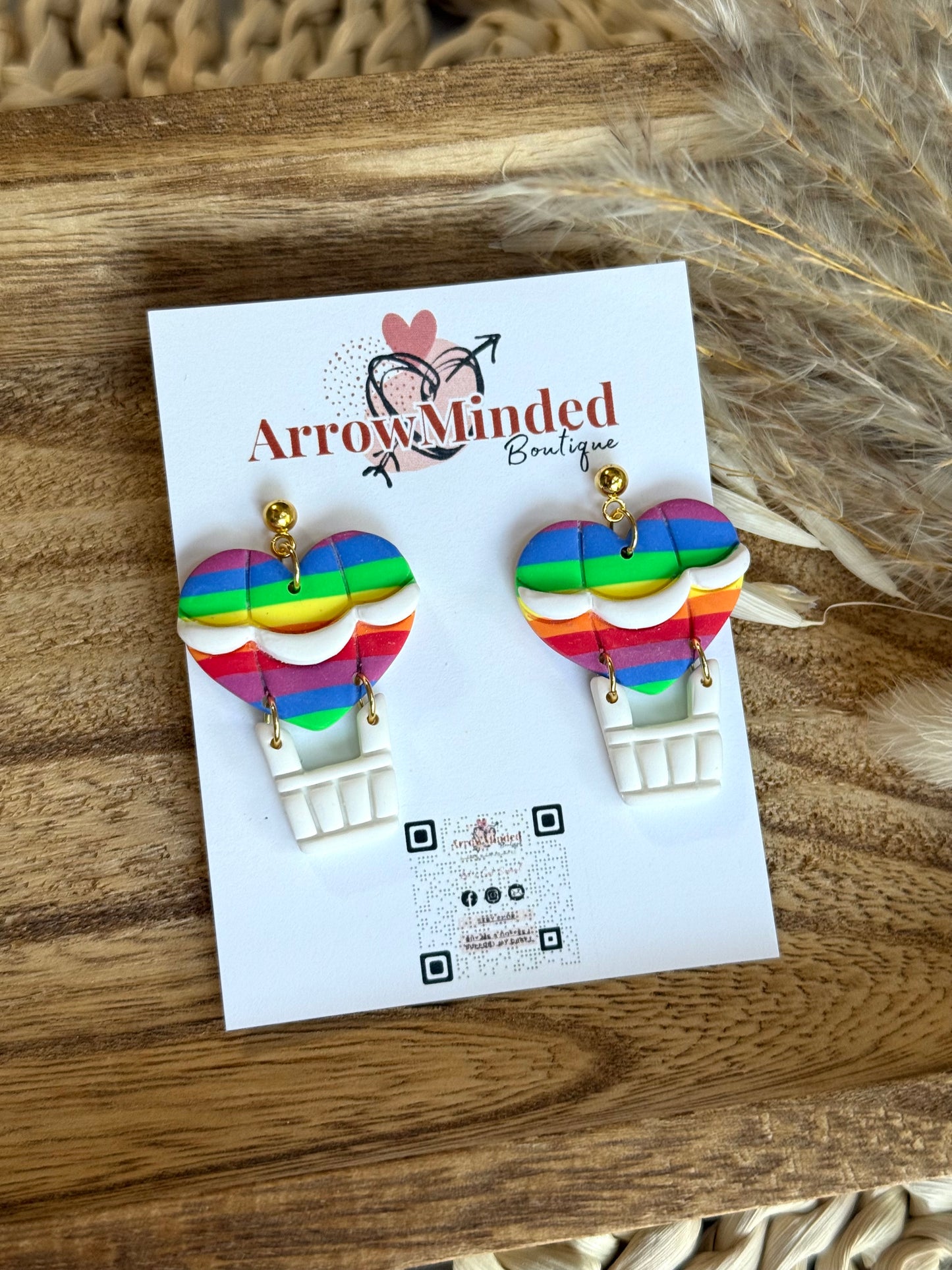 Handmade High on Pride Earrings