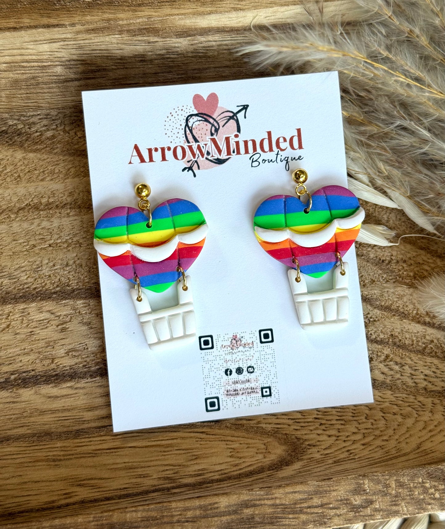 Handmade High on Pride Earrings
