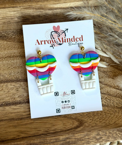 Handmade High on Pride Earrings