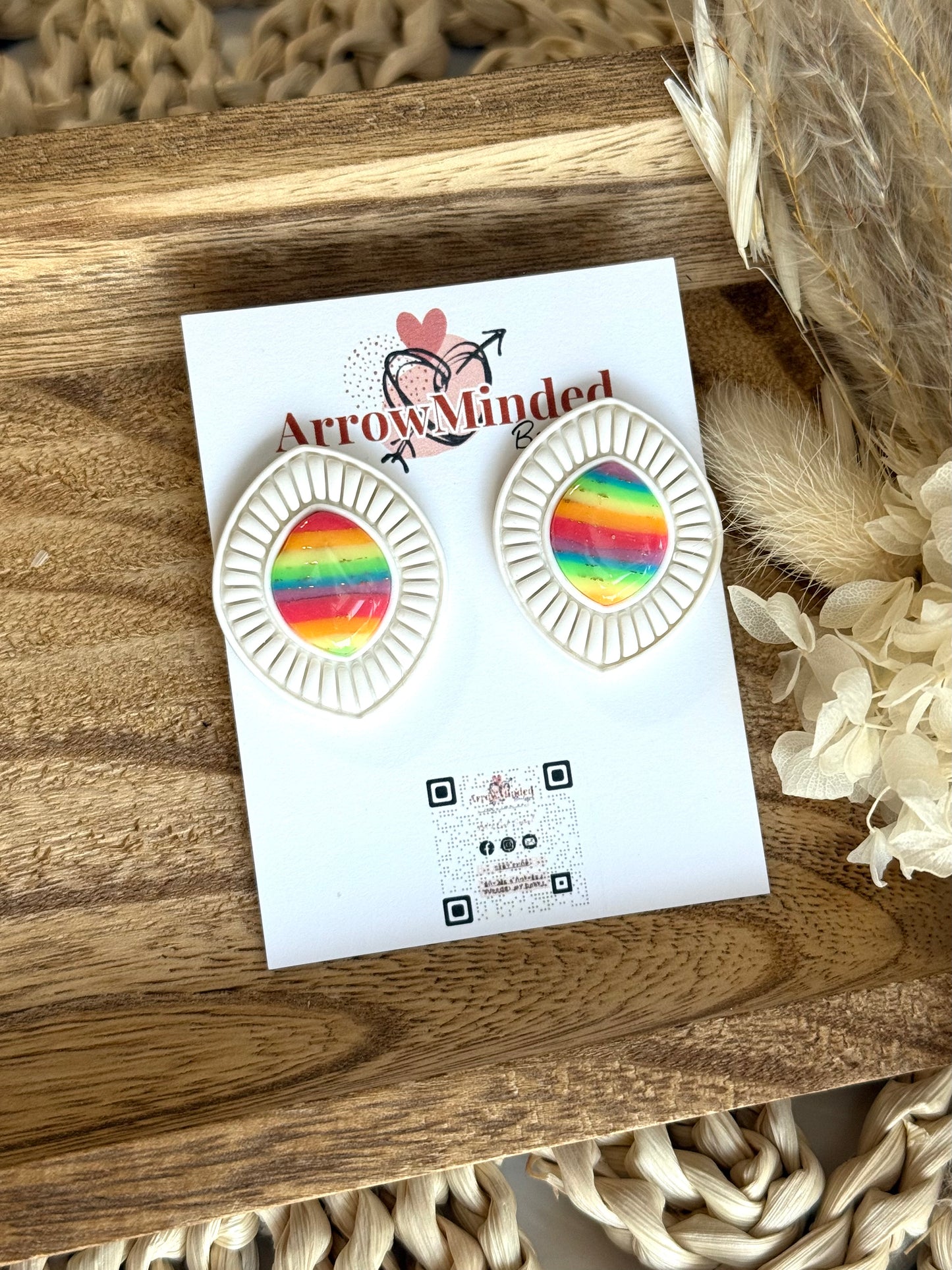 Handmade Echoes of Pride Earrings
