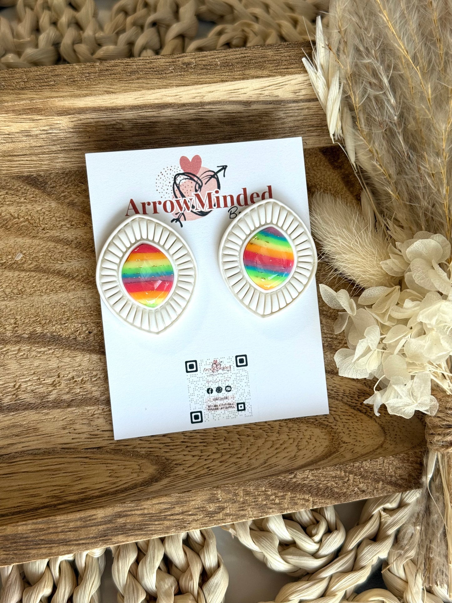 Handmade Echoes of Pride Earrings