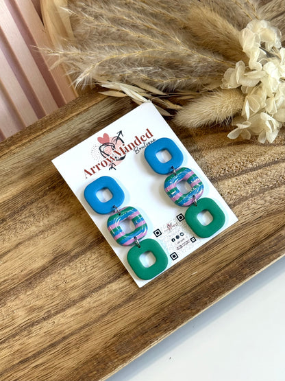 Handmade Silver Meadows Jive Earrings