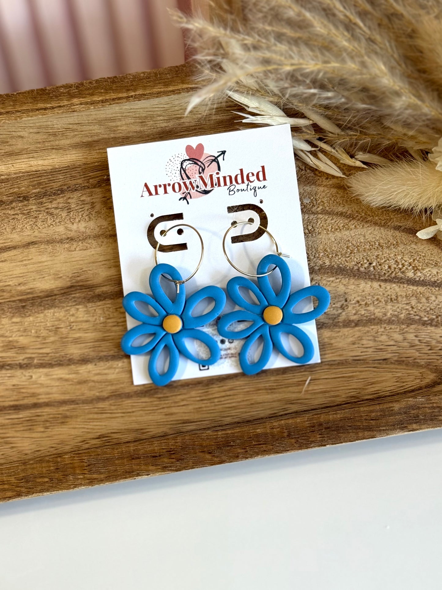 Handmade Silver Meadows Bloom Earrings
