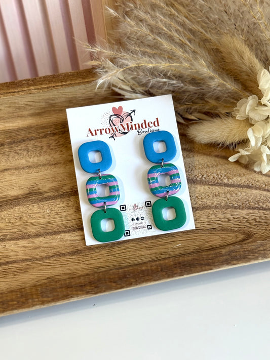 Handmade Silver Meadows Jive Earrings