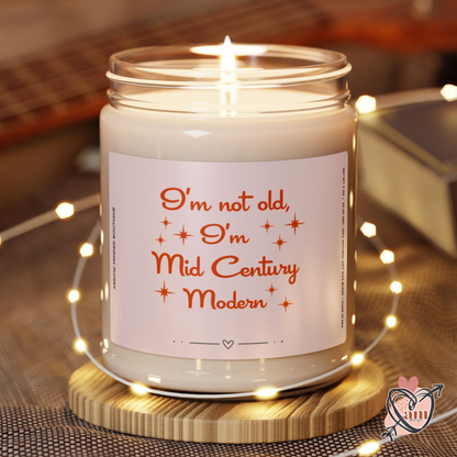 Candle, Mid-Century Modern Funny Friend Gift