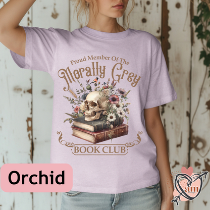 Morally Grey Book Club Shirt