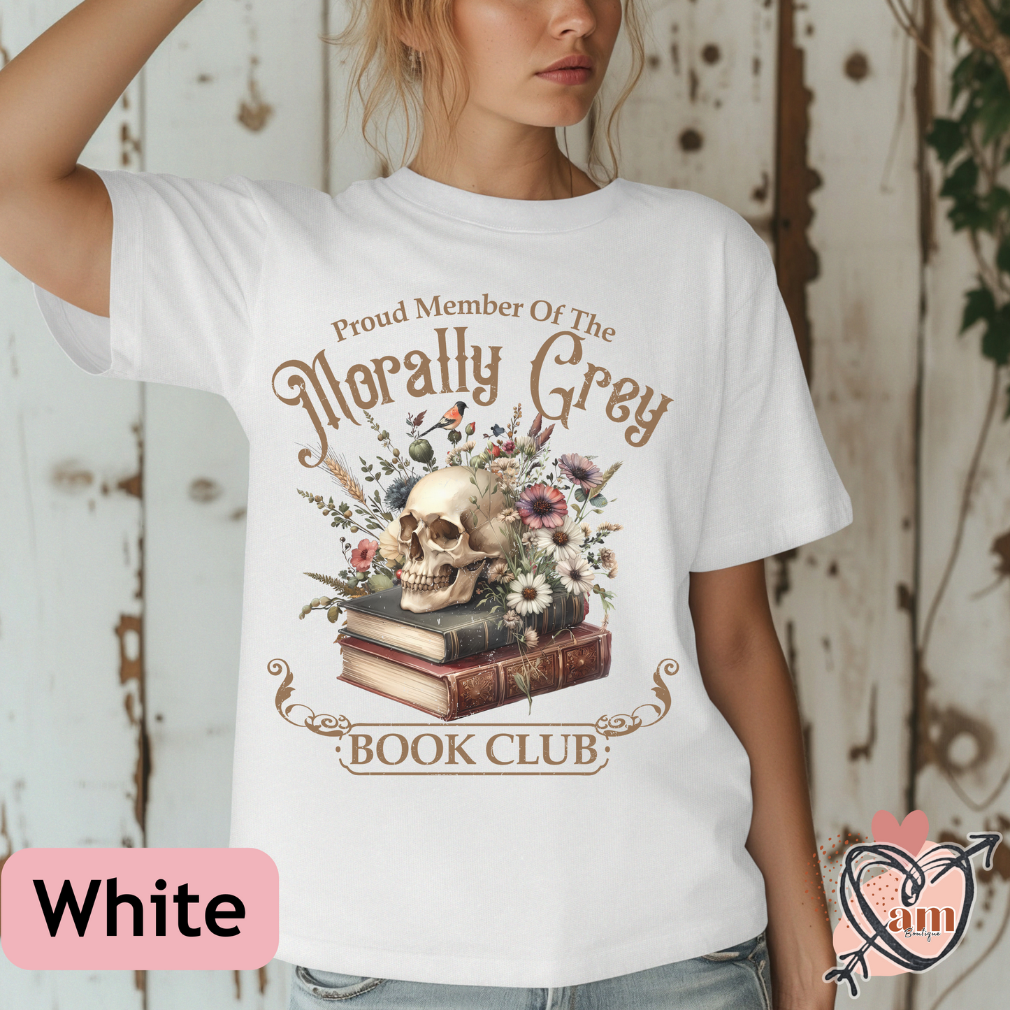 Morally Grey Book Club Shirt