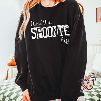 Living that Spoonie Life Chronic Illness Sweatshirt