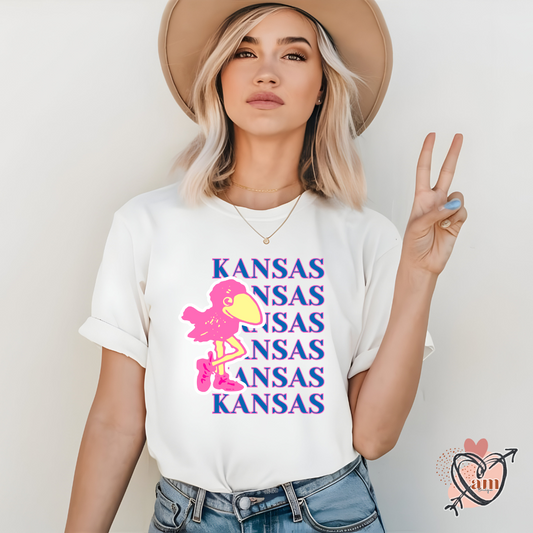 University of Kansas Vintage Tee