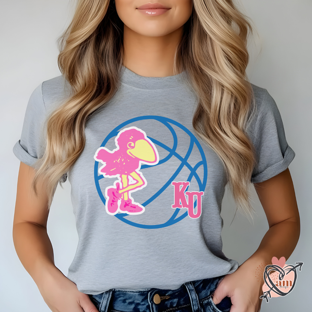 University of Kansas Basketball Tee