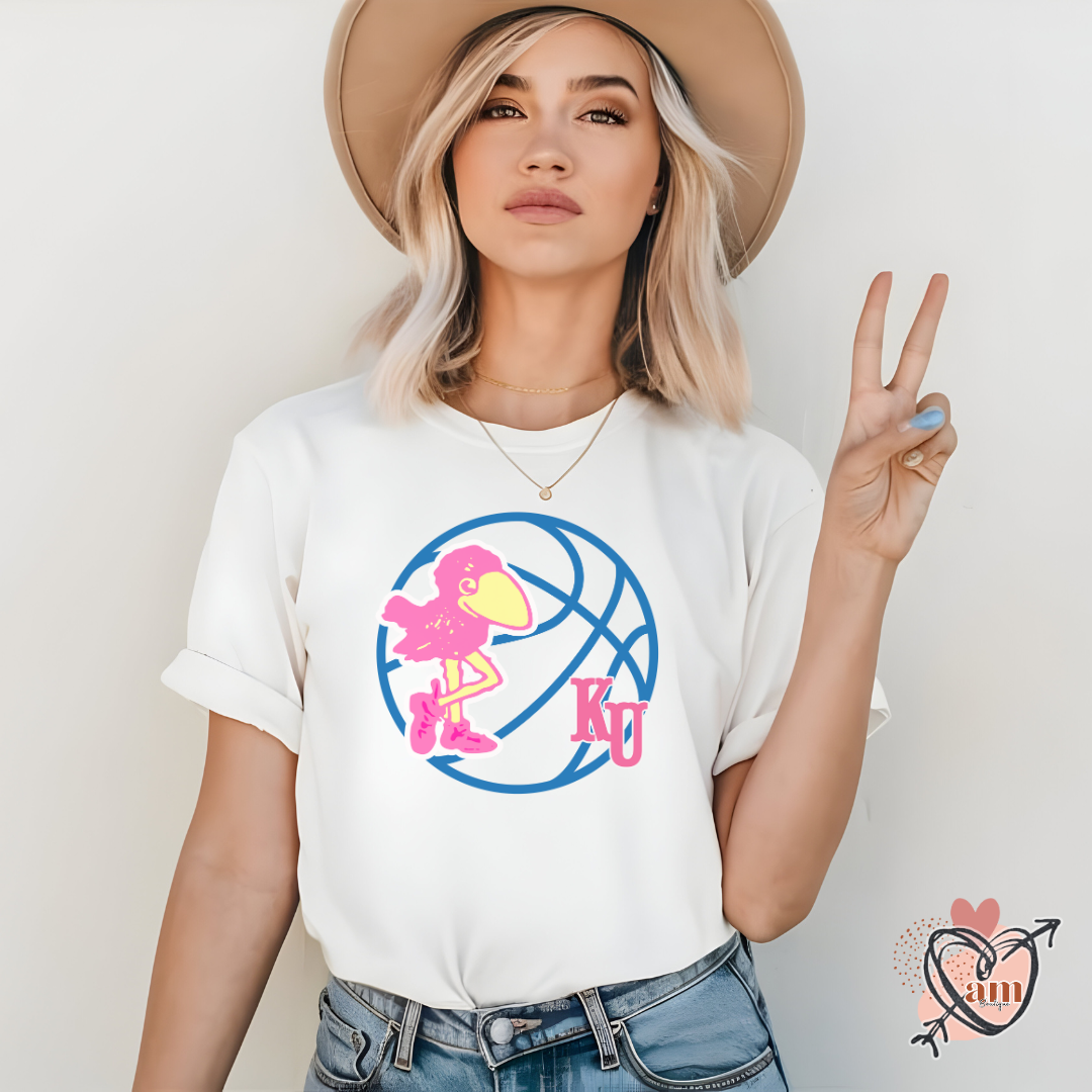 University of Kansas Basketball Tee